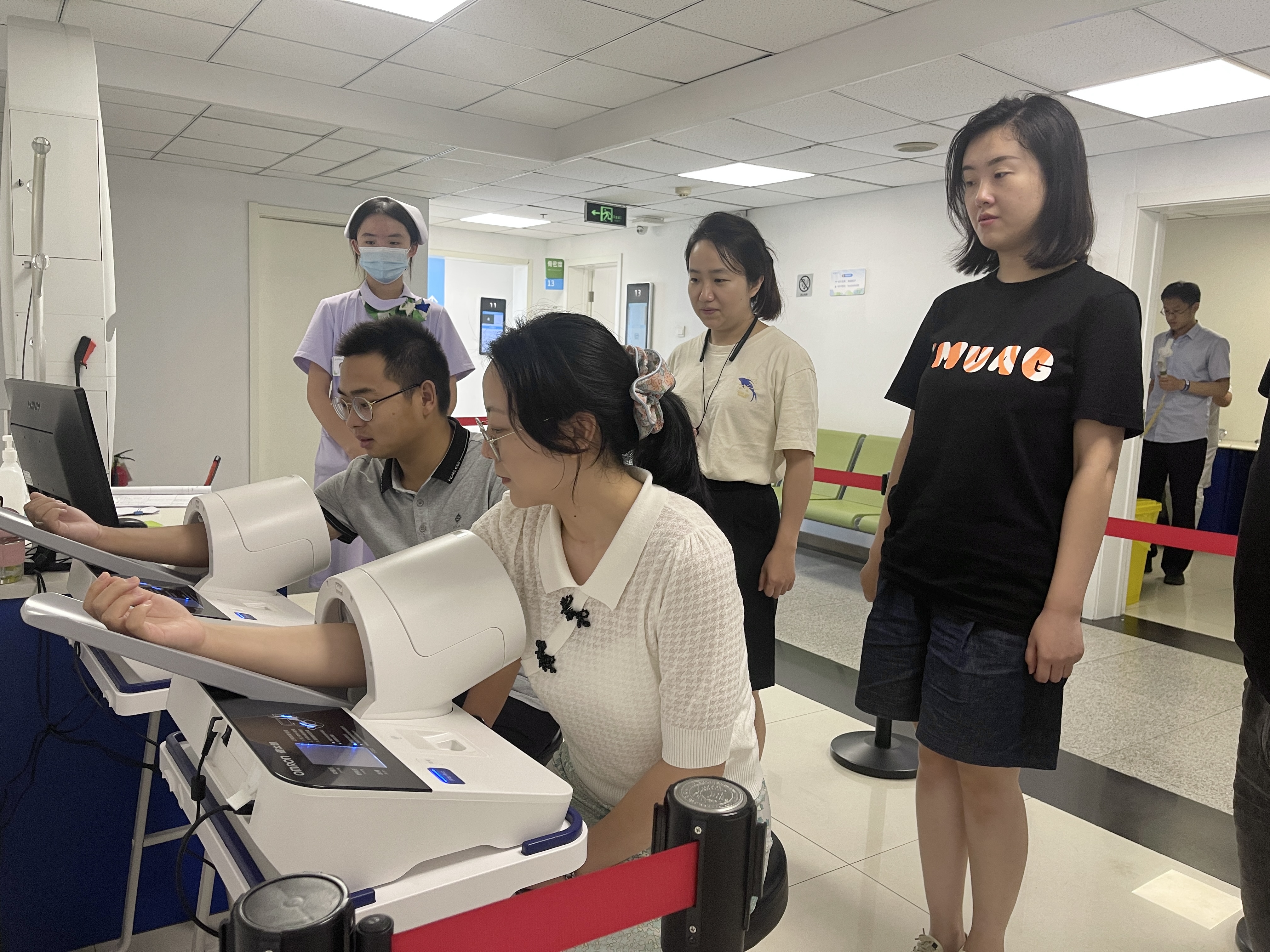 第六工程公司工会组织职工开展健康体检